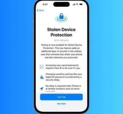 浦江苹果授权维修店分享被盗设备保护功能开启方法 