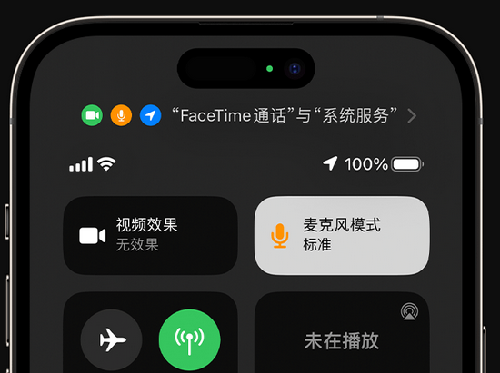 浦江苹果授权维修网点分享iPhone在通话时让你的声音更清晰 