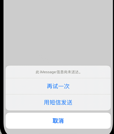 浦江apple维修iPhone上无法正常发送iMessage信息