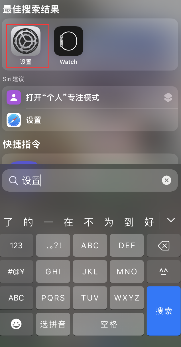 浦江苹果手机维修分享：iPhone 找不到“设置”或“App Store”怎么办？ 