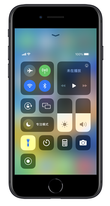 浦江苹果14维修分享苹果iPhone 14 Pro手电筒开启方法 