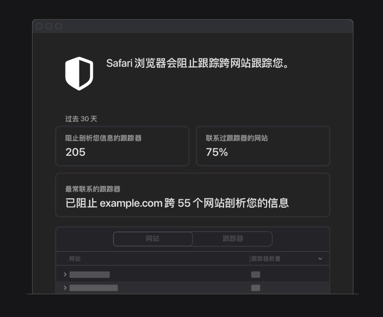 浦江苹果手机维修分享如何在 Safari 浏览器中查看和打开隐私报告 