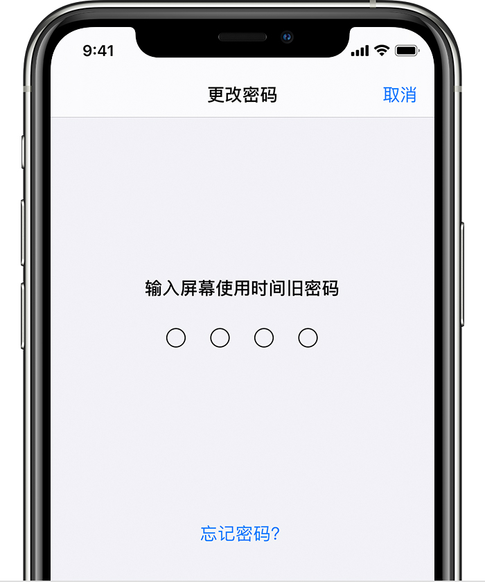 浦江苹果手机维修分享iOS 14 忘记屏幕使用时间密码怎么办 
